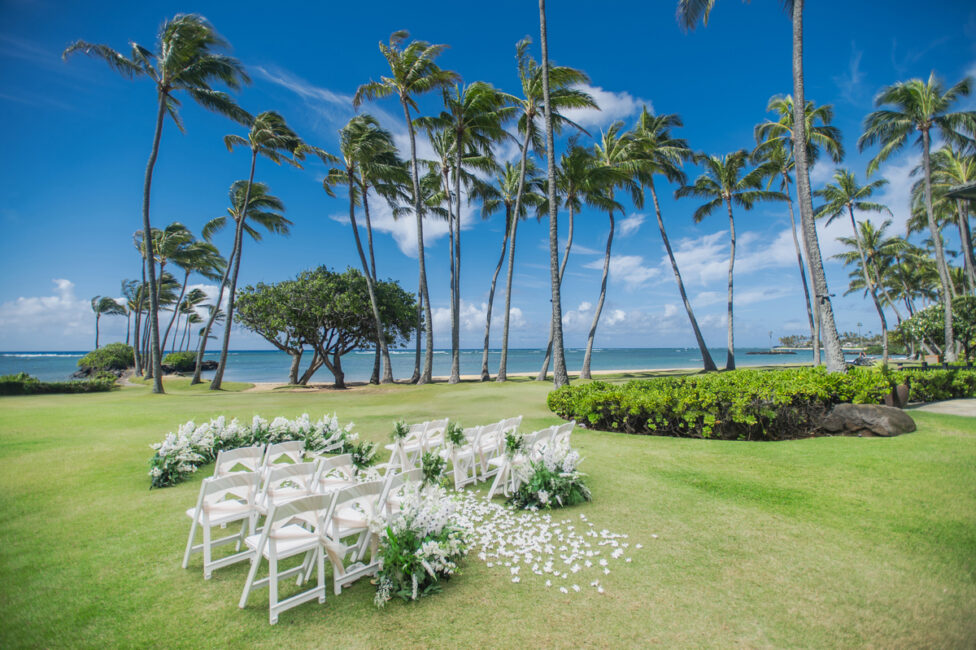 The Kahala Mau Loa Garden Wedding