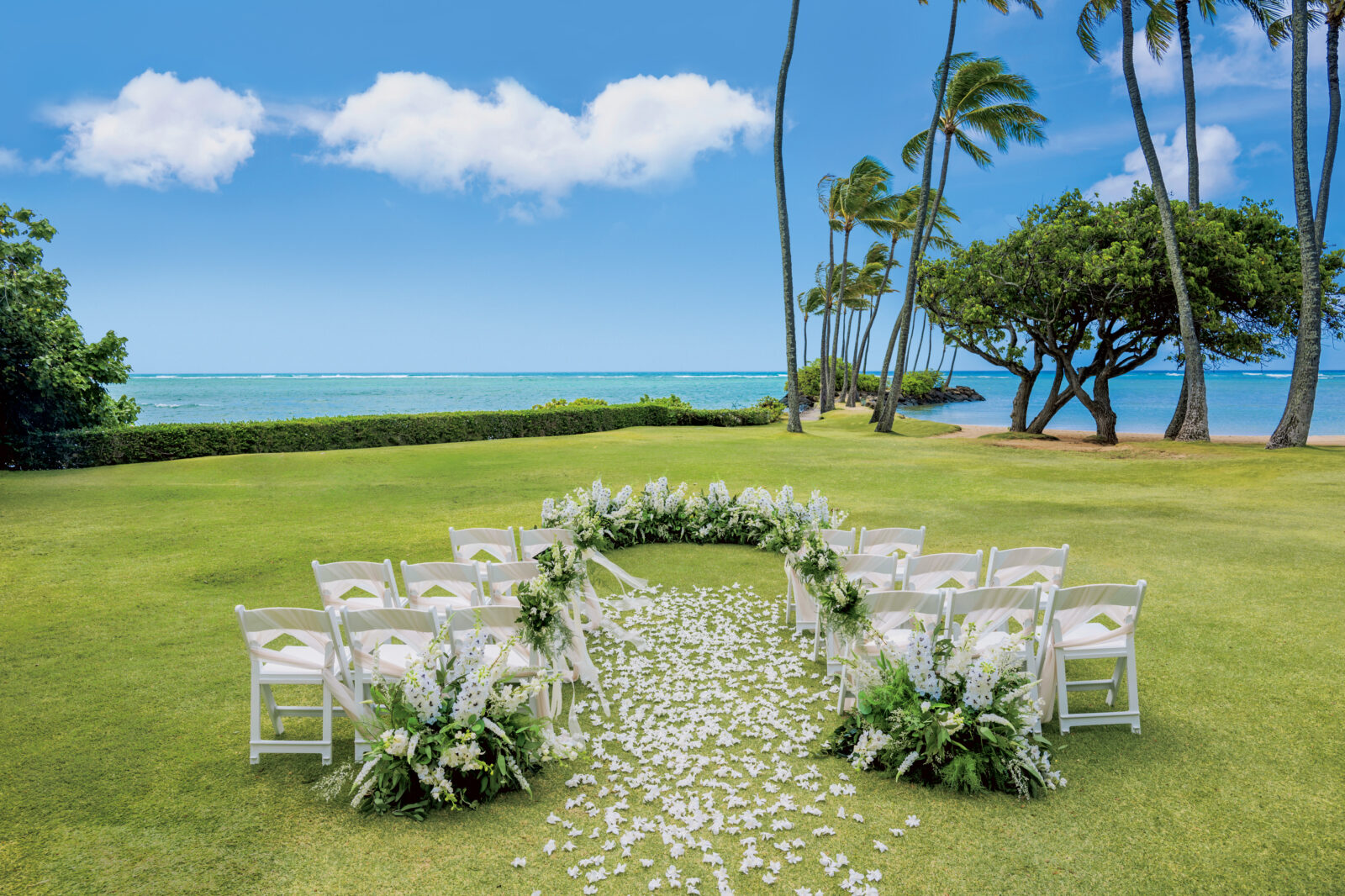 The Kahala Mau Loa Garden Wedding