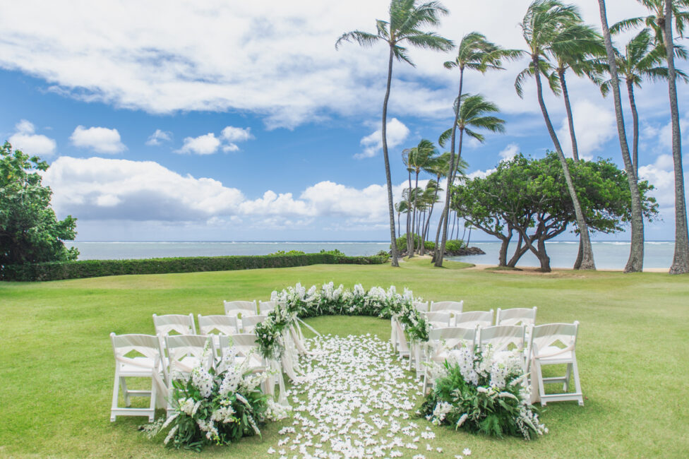 The Kahala Mau Loa Garden Wedding